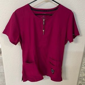 Koi scrub top
